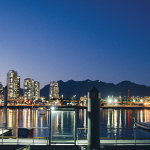 Vancouver Skyline Near False Creek