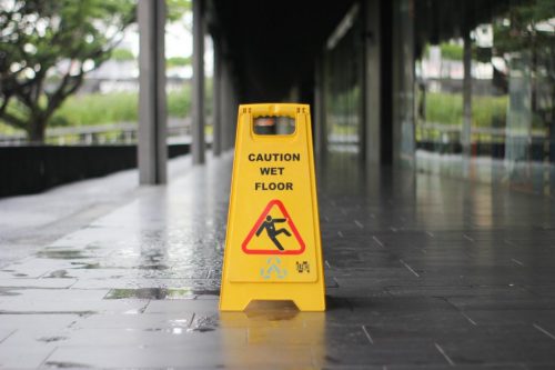 Slippery Sign