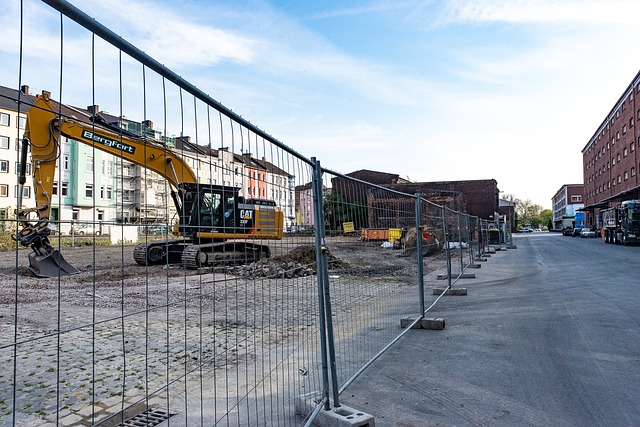 Construction Site Perimeter Security Fence