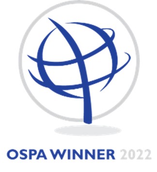 OSPA winner 2022 logo