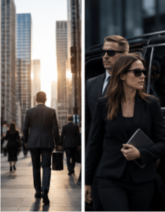 Executives are often targeted because of who they are or the organization they represent